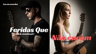 Feridas Que Não Curam | Rock Romântico & Acústico (Duas Versões da Mesma Música)