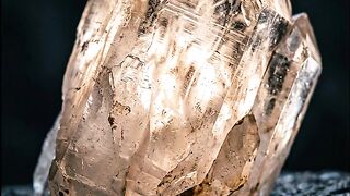 Cutting a Glowing Raw Crystal | Hyper-Realistic AI ASMR