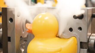 Making a Rubber Duck in a Factory 🦆 Satisfying Process