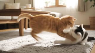 Cute Cats Playing Together! 😻 Funny & Adorable Moments