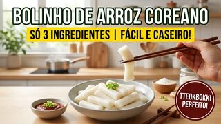 TEOK CASEIRO COM APENAS 3 INGREDIENTES! 🇰🇷