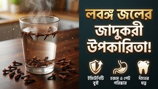 লবঙ্গ জল খাওয়ার নিয়ম ও বৈজ্ঞানিক ৬টি উপকারিতা।