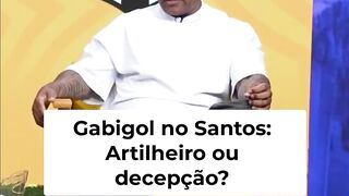 Gabigol no Santos  Expectativas vs  Realidade em Campo