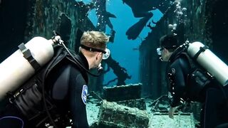 They Searched a Sunken Ship for Treasure… Then THIS Appeared 😱