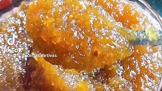 vídeo de doce de mamão