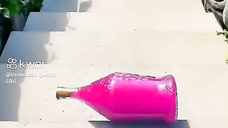 Don’t Look Away! 😳 The Ultimate Bottle Smash | ASMR
