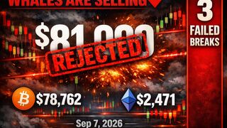 The $81K Ceiling: Why Bitcoin Keeps Getting Rejected