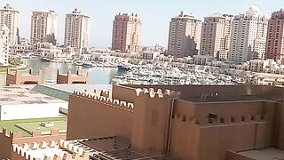 A video from Doha