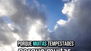EFEITO MÁGICO? COMO A LUZ DO SOL PINTA A TEMPESTADE?