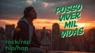 Posso Viver Mil Vidas” — Rock, Rap e Emoção que não saem da alma!