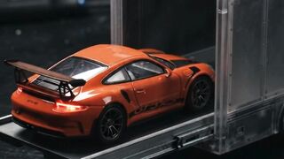 Mini Porsche 911 GT3 RS Unboxing 😱🔥 Satisfying ASMR 4K