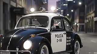 FUSCA DA RADIO PATRULHA DA GUARDA CIVL DA GUANABARA
