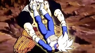 vegeta superando seu poder