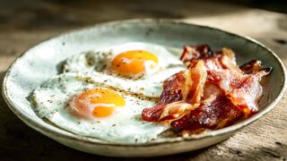 EGGS AND BACON