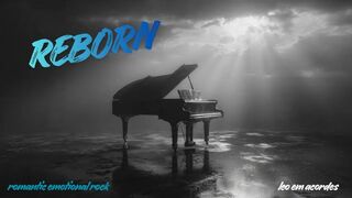 Deixe-se levar por "REBORN" — a balada de rock e piano que vai tocar seu coração!