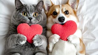 CAT AND DOG