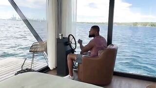 Boat tour in Toronto, Canada First houseboat on the Great Lake!