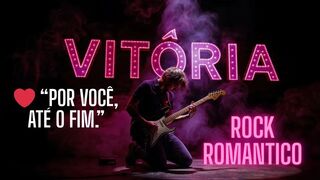 Vitória” — Uma música feita para o amor da sua vida (Rock Romântico) 🎸✨