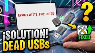 This Disk Is Write Protected — Fixed 2 Dead Kingston USBs (Free Tools)