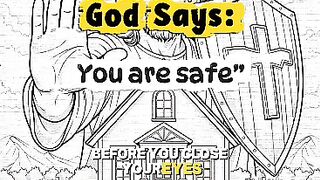God says: I will cover you with My feathers. You don’t have to fear. 🕊️ #Psalm91 #nightprayer 2