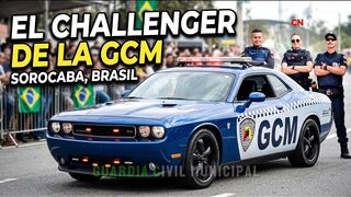 The Dodge Challenger That Stood Out at Sorocaba’s Independence Day Parade