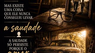 O tempo leva quase tudo, mais o amor permanece