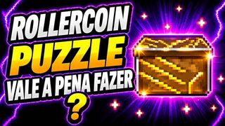 🏆🚨 ROLLERCOIN: O NOVO PUZZLE FREE ESTÁ DANDO O QUE FALAR... E EU TESTEI! 😱🔥🚀