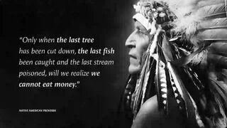 We can not eat money