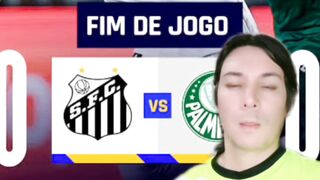 PALMEIRAS 0X0 SANTOS
