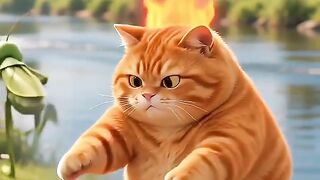 😹 Clever Cat Tricks the Dragonfly! 🐱🪰 | Funny Cartoon