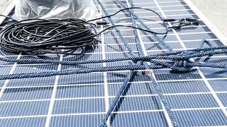Solar advertising video