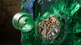 Satisfying Green Soap Shaving ASMR | Transparent Curls