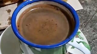 Coffee waffle