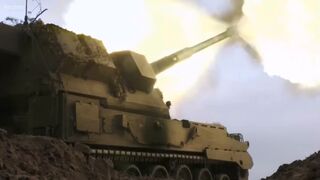 Ukraine launches Polish howitzers in the east fighting Russian troops