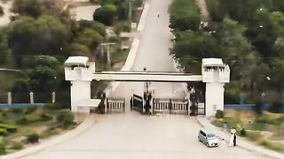 drone view of  My university|gomal university