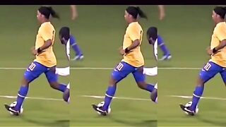 Ronaldinho gaucho and his magic in the Brazilian national team