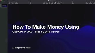 Build Passive Income With ChatGPT OpenAI - _7600 A MONTH _FULL COURSE_(1080P_HD)
