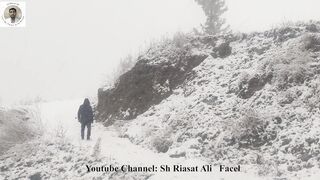 Snowfall in forest| Snowfall in Pakistan | Snowfall in the World