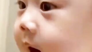Funny baby and baba // funny children