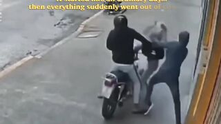 “Caught on CCTV 📹 — What do you think happened?”