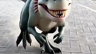 dinossauro Rex no interior do Ceara