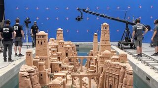 INSANE Sandstorm Hits a Tiny Desert City Model! 😱 | Behind the Scenes Movie FX