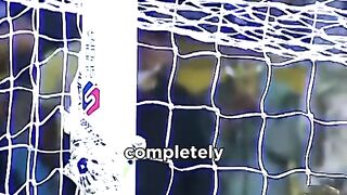 The Goal Broke Right Before a Penalty