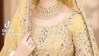 Mehndi Bridal Compelet Look 15