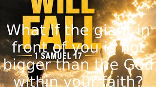 Your Giant Will Fall | David and Goliath