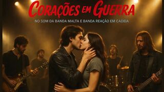 Corações em Guerra(rock romantico)Malta / Reação em Cadeia - Entre a dor e a paixão, nasce a melodia