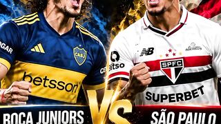 Boca junior vs são Paulo