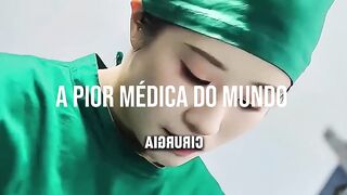 The worst doctor in the world. 世界上最差的医生。