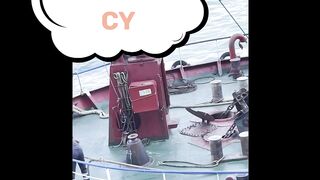 BUNKERING with a huge International Cruise ship