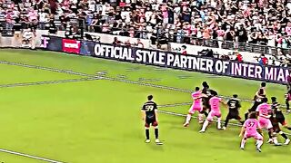 Messi is doing amazing things at Inter Miami, genius 🐐👑⚽
